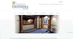 Desktop Screenshot of customelectronicsgroup.com